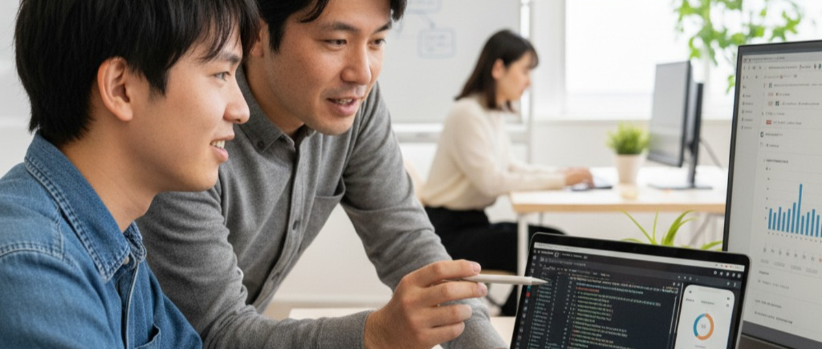 少人数オフィスで学ぶ！Go×RNで最速成長インターン