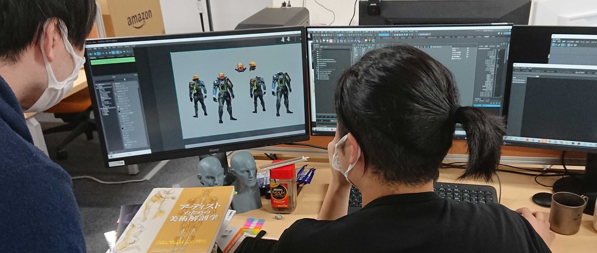 2026年、アツいゲームを生み出すために！3Dキャラデザイナー募集！