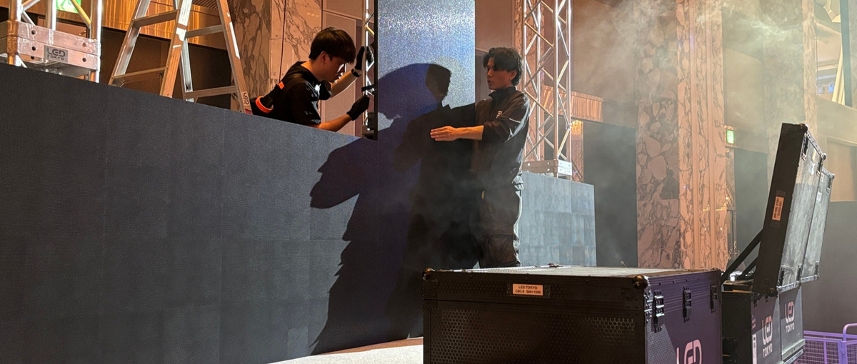 ライブ・舞台・MV撮影などを手掛けるLED設営スタッフを募集！