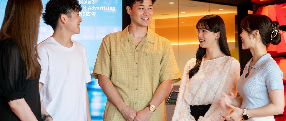 トーク力×行動力＝広告の才能。  これまでの経験が、次のキャリアを変える。