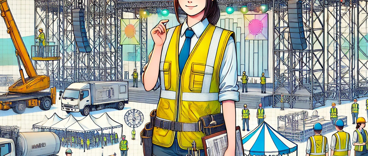 ライブやイベントの舞台ってどうやって組み立ててるの？バイトで体験しよう！