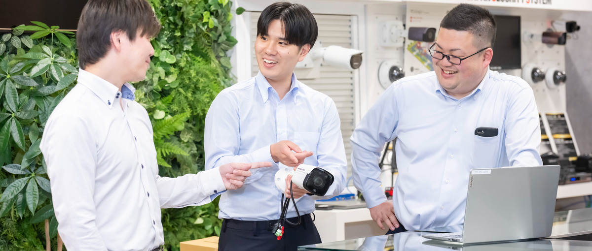 目指すは犯罪ゼロ社会。業界トップクラスメーカーで、製品開発リーダーを募集！