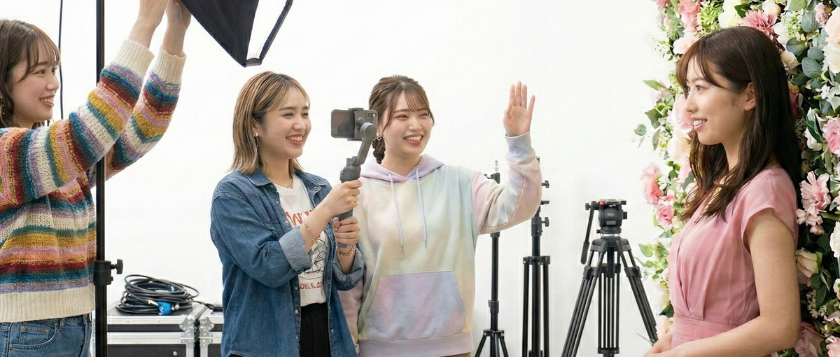 長期インターン｜有名タレントTikTokプロデュース！企画撮影でバズらせる