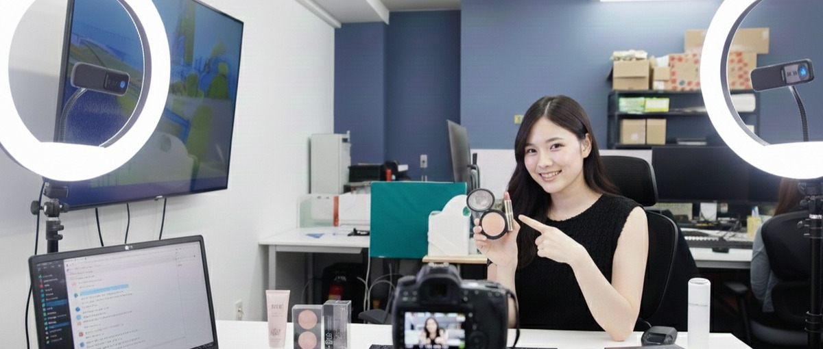 経験無でもOK！ライブコマース業界でPRスタッフに挑戦しませんか？