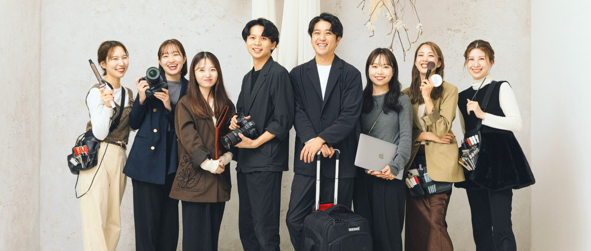 だれかの幸せに関わる仕事。未来まで続く写真を残す、フォトグラファー募集