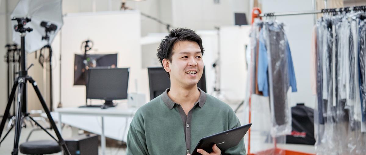 販売とは違う形でのアパレル業界のお仕事あります！スタジオ運営スタッフ