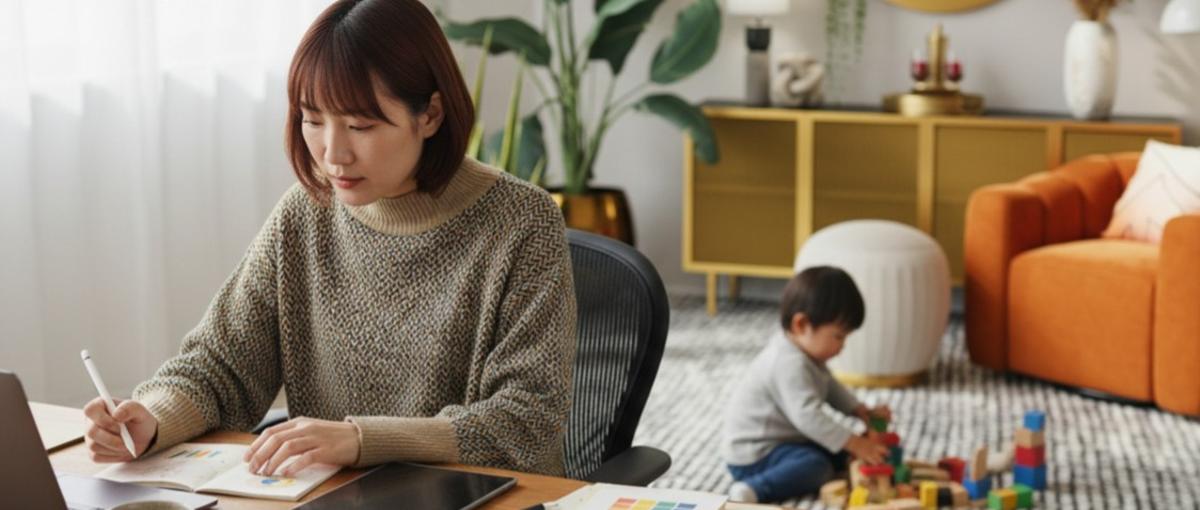 子供のそばで、妥協しないデザインを。育児もキャリアも諦めない働き方