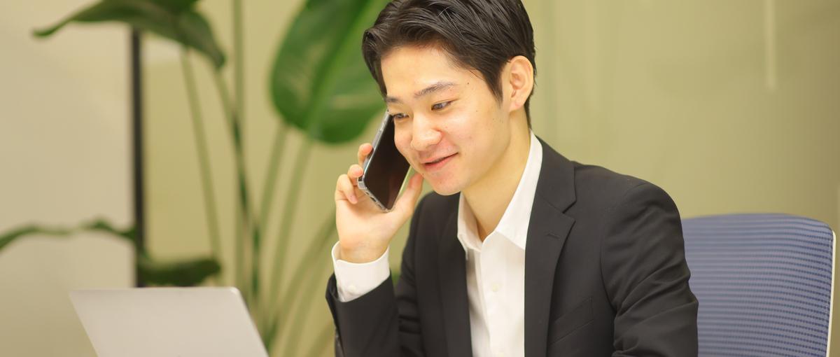 12,000人の既存顧客への反響型不動産営業だから経験ゼロでも挑戦できる