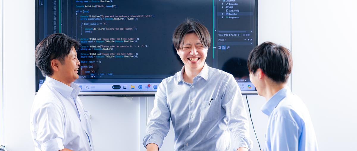 要件定義・設計・実装、そのすべてに関われる｜裁量ある受託開発で技術を活かす