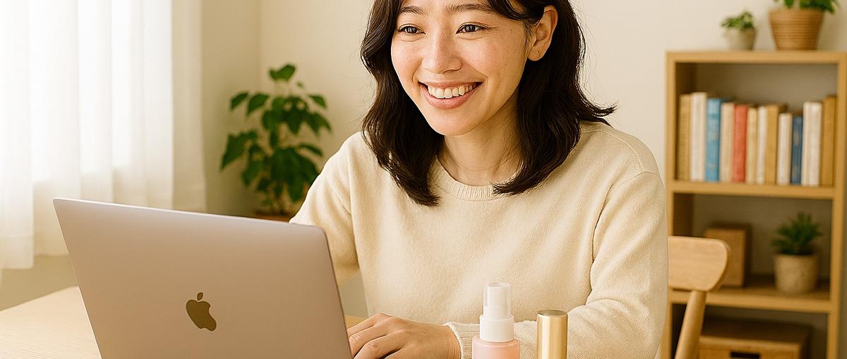 ショート動画で万バズしちゃうかも！？自由な時間で、場所で、美容動画の編集！