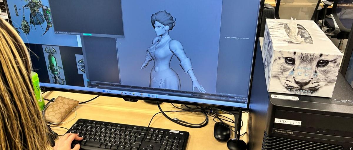 4月に向けた新しい気持ちで！3Dキャラデザイナー募集！