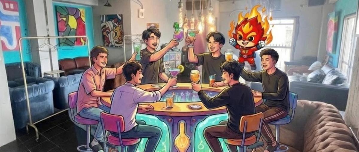 シーシャ×爆速成長！お洒落すぎるカフェ風オフィスで本気のスキルを盗み尽くせ