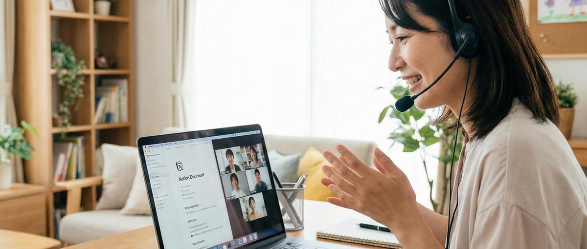 オンラインのカスタマーサポート｜柔軟な働き方でプライベートも充実