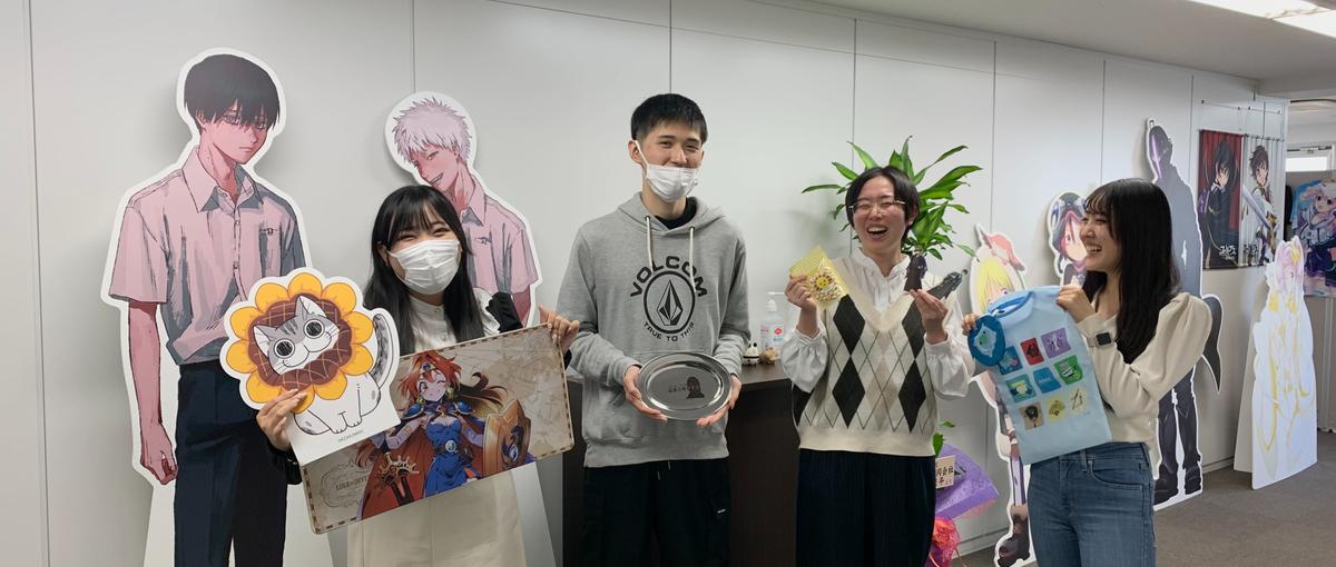 アニメマンガなどIPに関わるグッズ・イベントの企画職を募集！