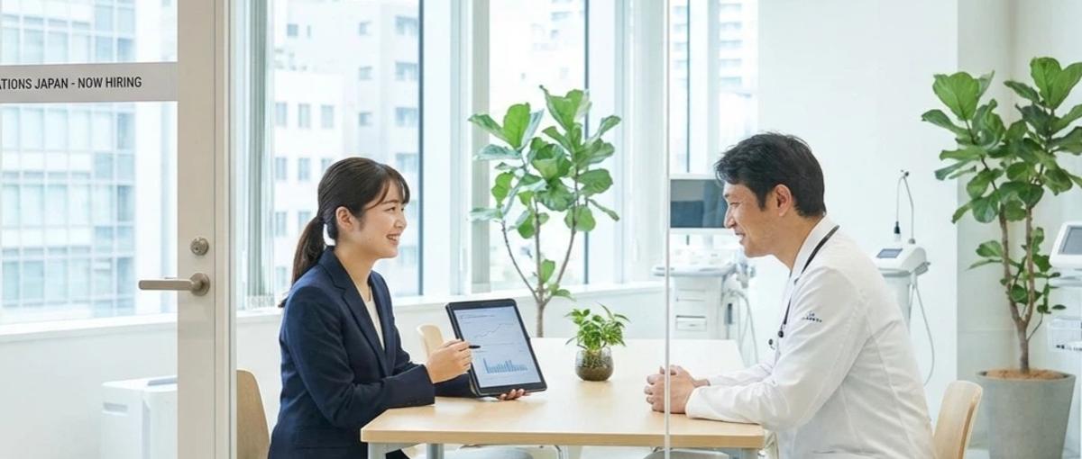 医療機関のDX化を支援！コンサルティングセールス職募集