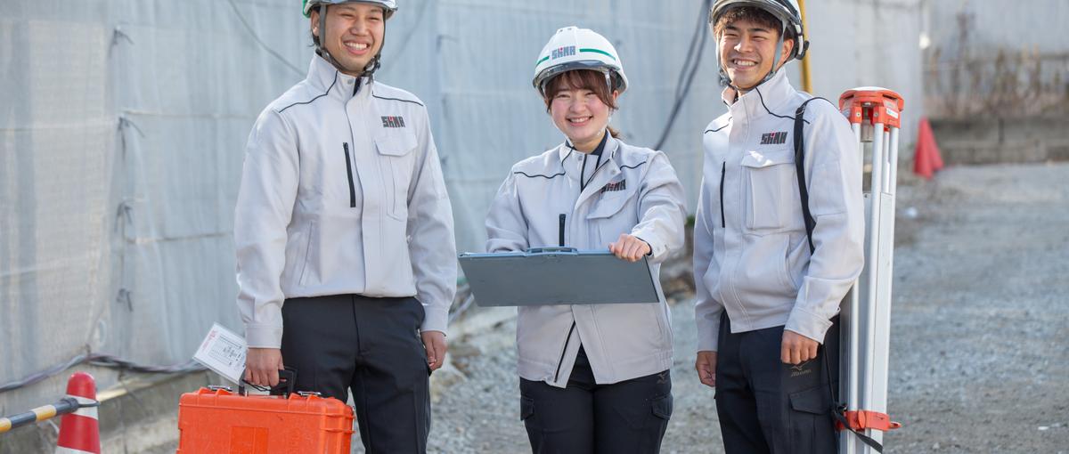 規模のある仕事に、じっくり関われる