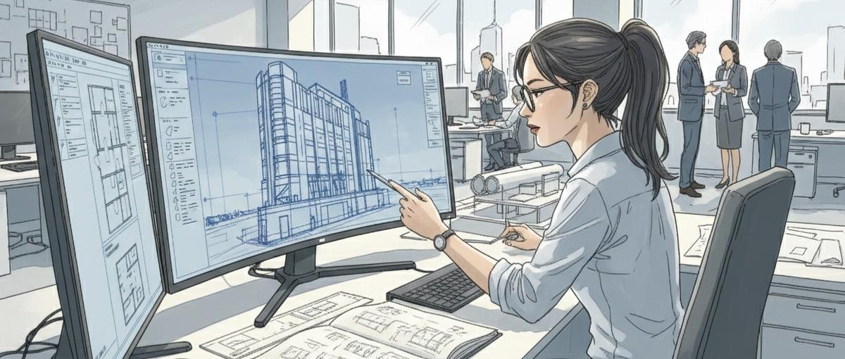 建築士資格を持つあなたへ。次は企業の構造を設計しませんか？