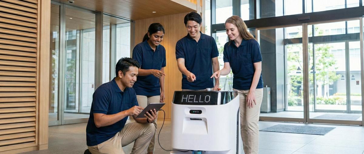 多国籍チームで挑む！サービスロボットの現場導入エンジニア募集