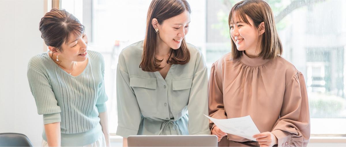 自分のペースで事務や労務など幅広く対応するバックオフィス！