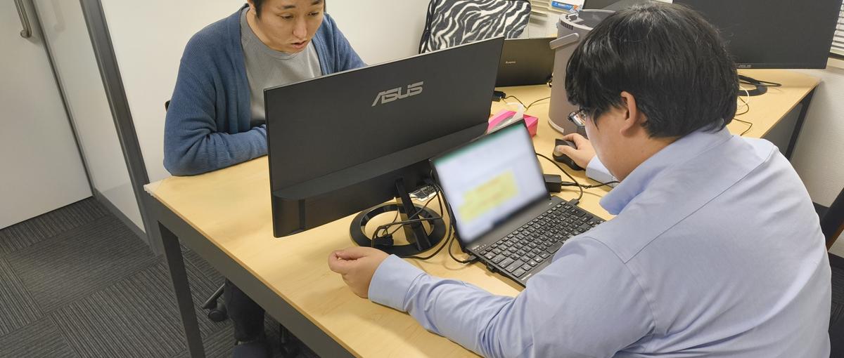 エンジニアに興味があればぜひ。システム開発から着実に成長できる環境です。