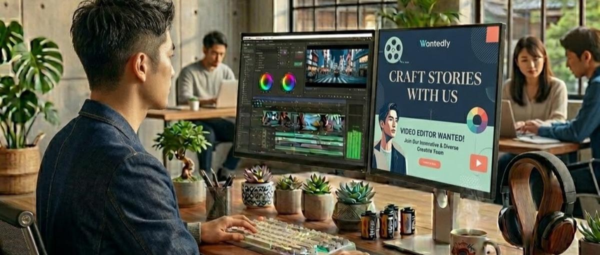 自由なワークスタイルで始めるショート動画編集のお仕事