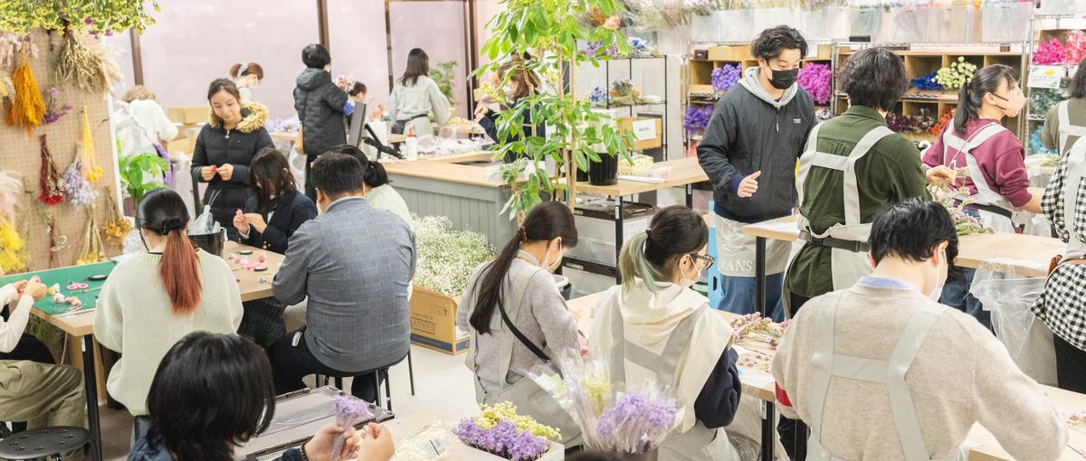 フラワー事業部の受発注デスク＆経理担当を募集します！