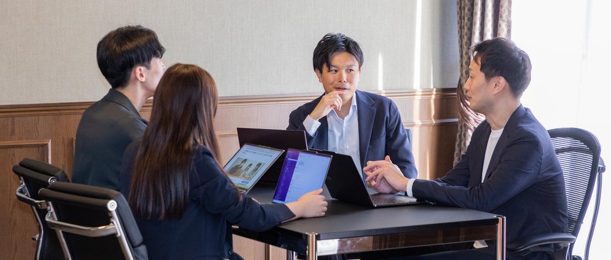 やる気だけは負けない。そんな学生に、コンサル出身社長が全力で伴走します。