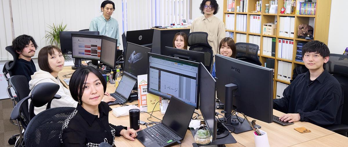 Web関連の仕事を中心とした事務職