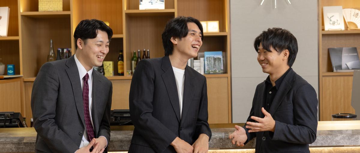 同期はライバルではなく一生の仲間。苦労を乗り越え共に成長を喜び合える。