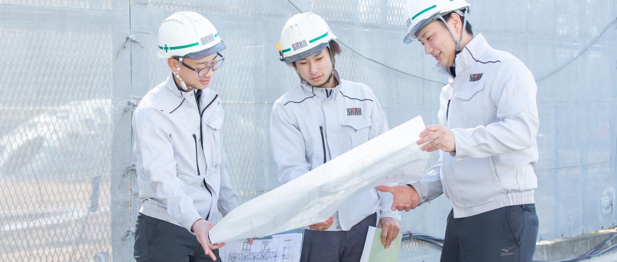 街づくりの中心へ 建設プロジェクトメンバー