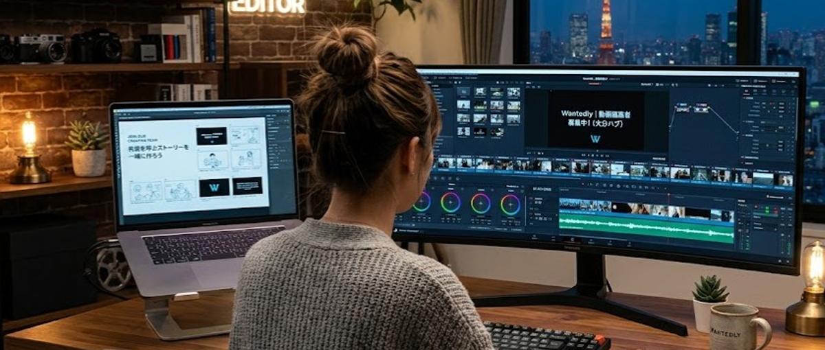 ショート動画編集の経験者歓迎！スキルを活かせる環境です。
