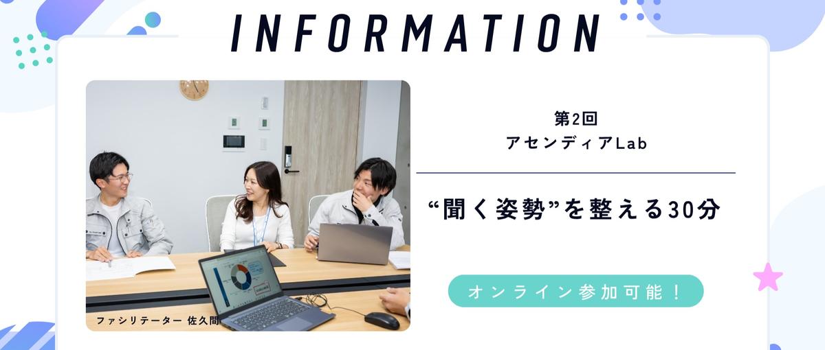 聞く姿勢 を整える30分