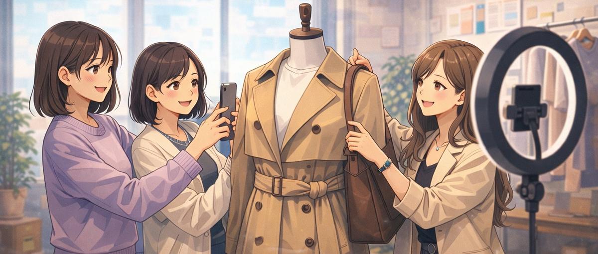 トレンドに敏感な人へ｜自社ブランドのSNS運用インターン