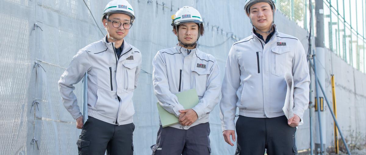 街に残る建物をつくる 建設プロジェクトメンバー