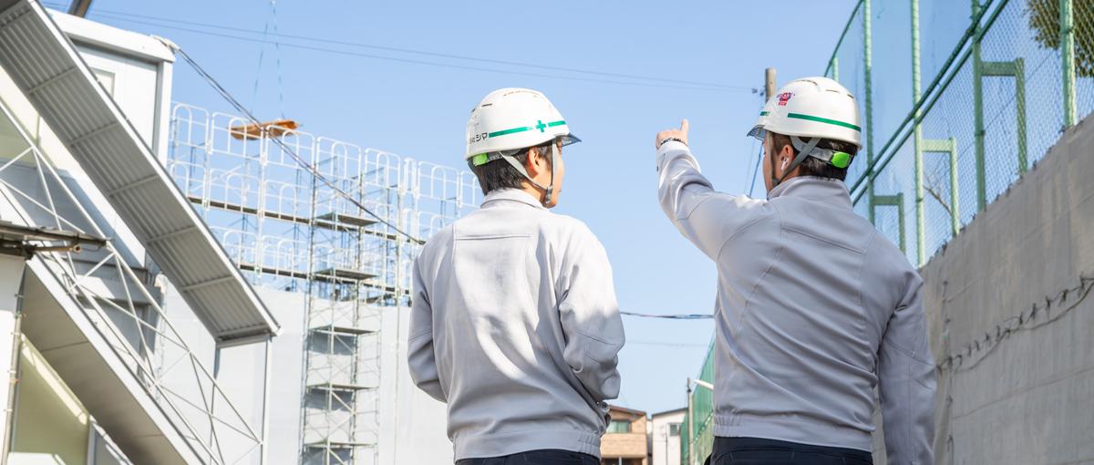 建物づくりを動かす 建設プロジェクトメンバー