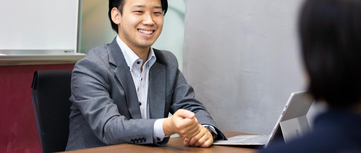 27卒｜モノを売るより 解 を創る面白さを。1社ごとの理想を形にする営業