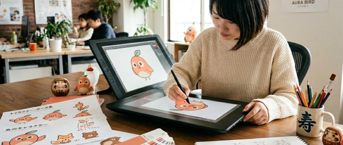   キャラクターデザイナー募集｜サービスの顔になるキャラクターを作りたい人