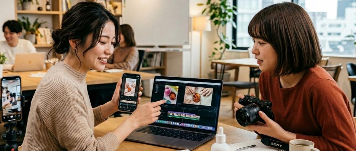 美容リールの動画編集プロ募集！あなたの編集でブランドの世界観をアップデート
