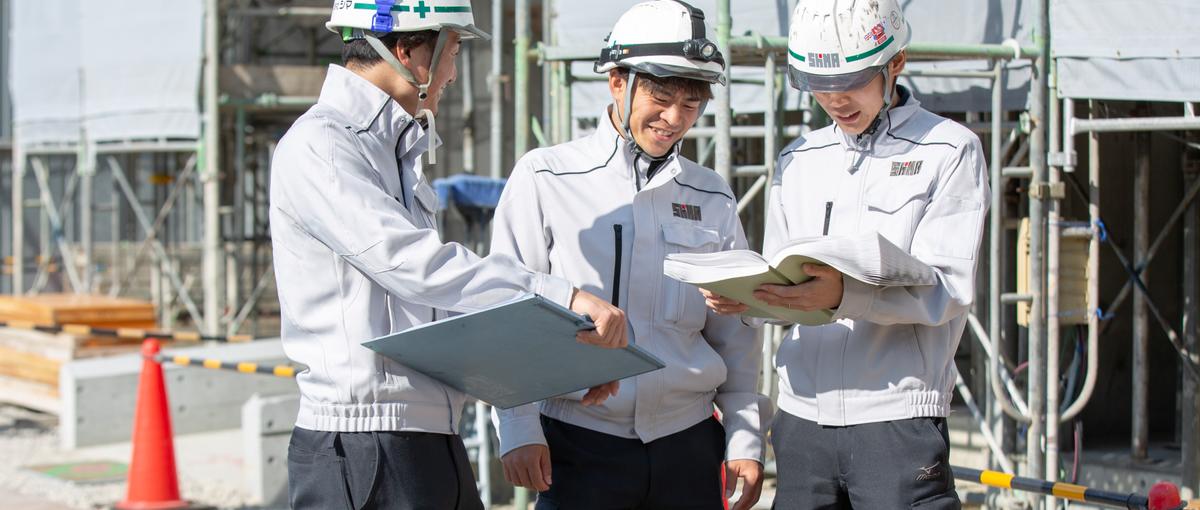 建物づくりを動かす 建設プロジェクトメンバー