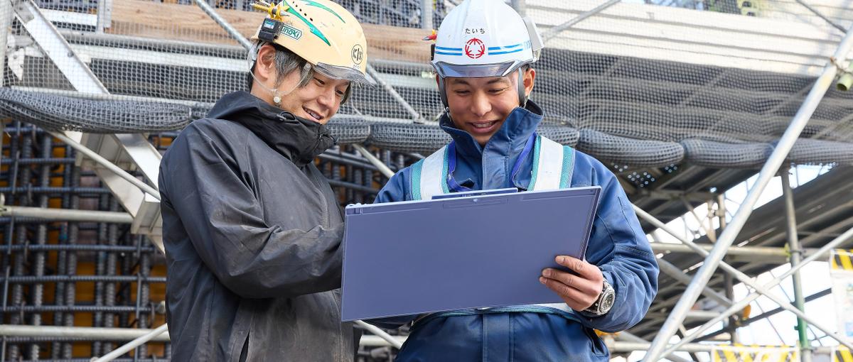 東京で街の基盤を動かす施工管理