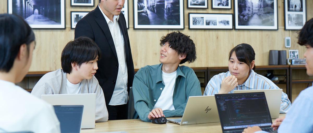  27卒｜システムを使う人も作る人も幸せに！受託100%チーム開発SE