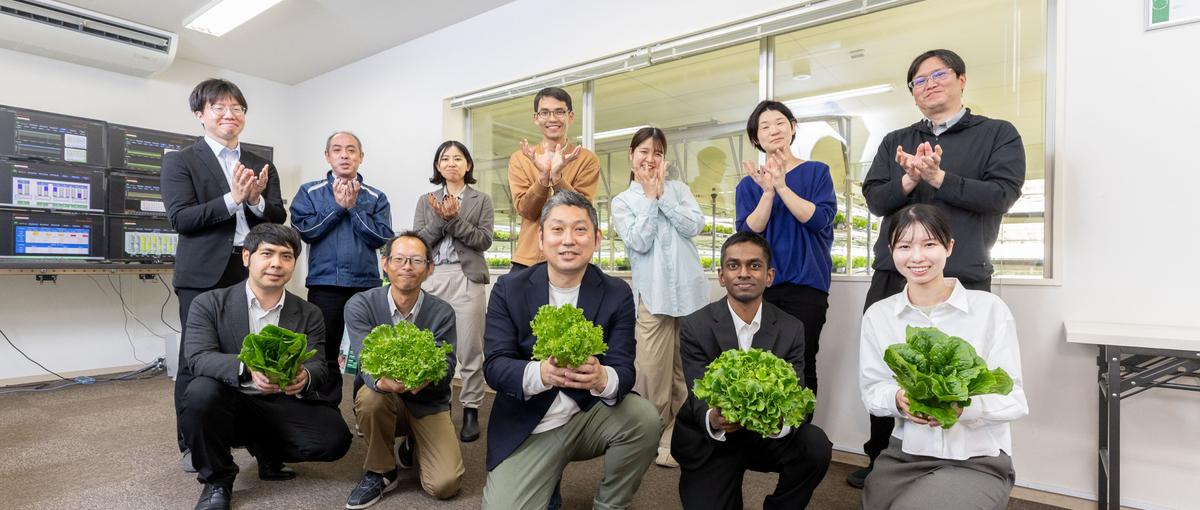 営業事務職_植物工場産の野菜を扱います