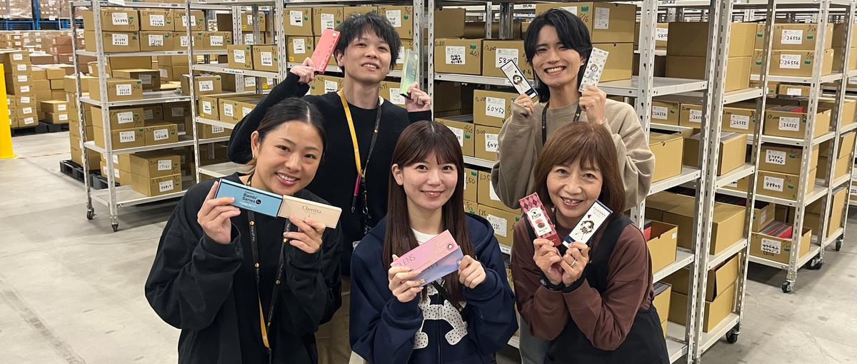 カラコンECの成長を、物流の力で加速させる！物流事務リーダー候補募集！
