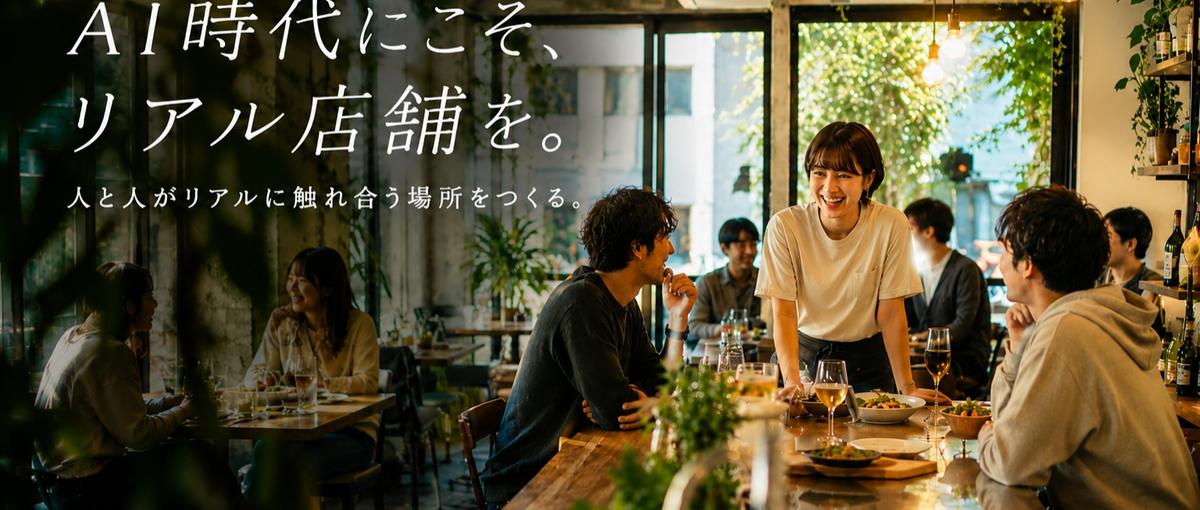 AI時代にこそ、リアル店舗を。──飲食事業 立ち上げメンバー募集