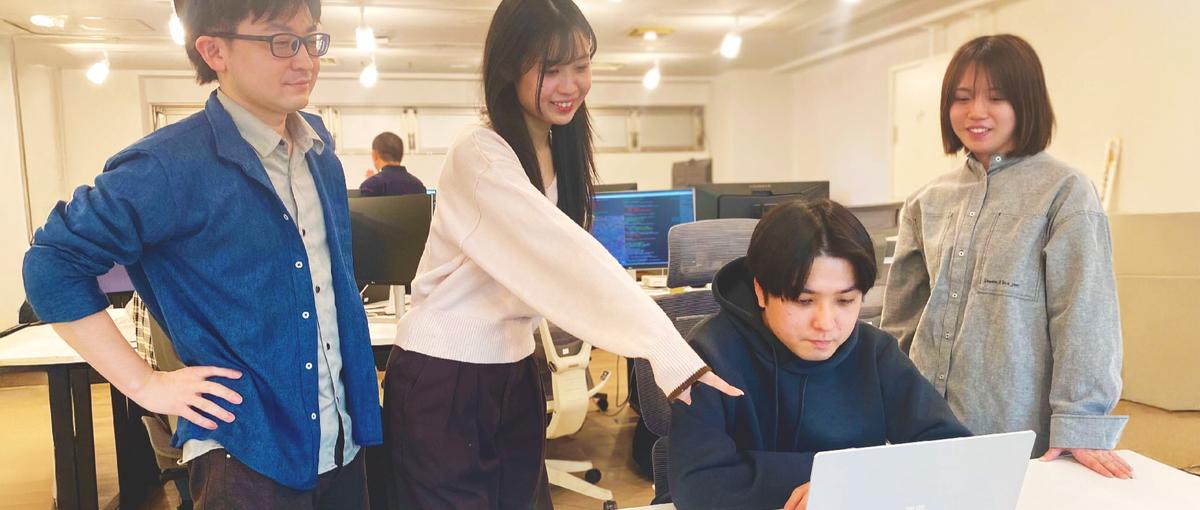 Webシステム開発を極めたい人大歓迎！上流工程も含めて幅広く携われます！