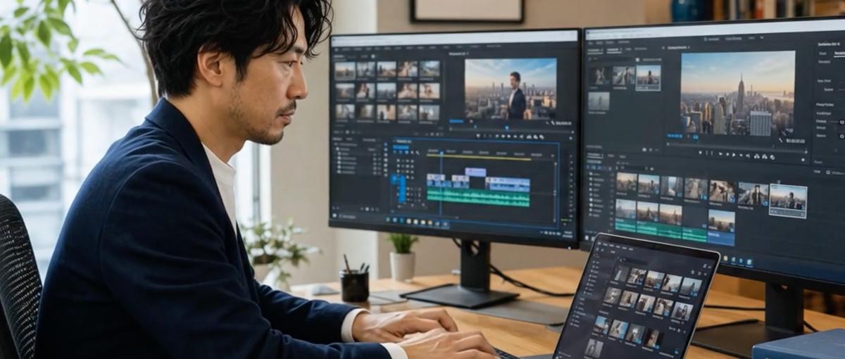 メイン業務と並行可｜YouTubeやTikTok広告の動画編集者募集