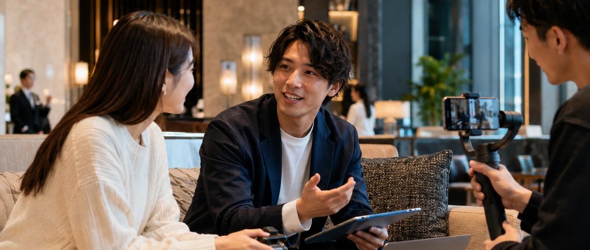 旅クリエイターとホテルを繋ぐTikTokGOのクリエイターマネージャー募集