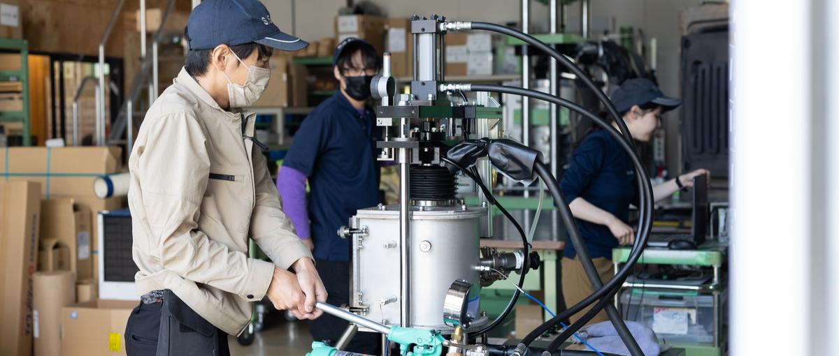 開発の未来を拓くエンジニア！将来の副社長候補としてこの世にない装置を提案!