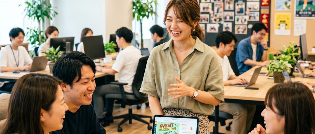経験ゼロから、人事企画・社内コミュニケーションづくりに挑戦しませんか？