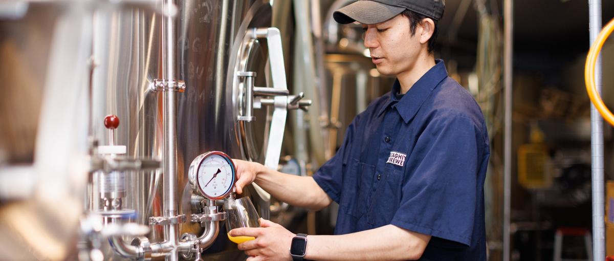 まず、うちのビール飲みに来ませんか。それから醸造家になるか決めてください